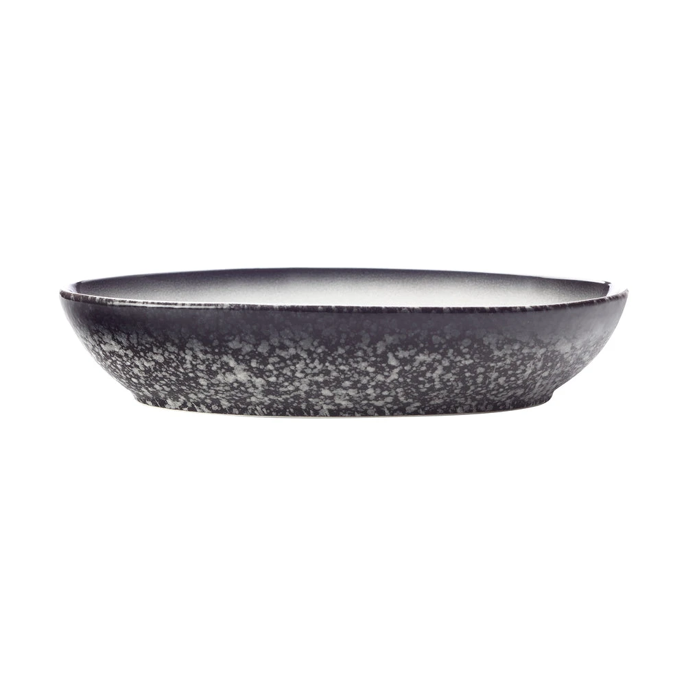 Maxwell & Williams Granite Oval Bowl - 8" - Black - 4 Pack 3 Maxwell & Williams Granite Oval Bowl - 8" - Black - 4 Pack