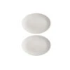 Maxwell & Williams Oval Plate - 35 Cm L X 25 Cm W - Pack Of 2