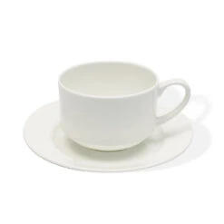 Maxwell & Williams Cashmere Stackable Cup&Saucer, 6 Pack