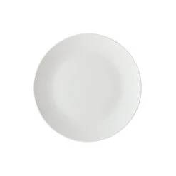 Maxwell & Williams Basic White Coupe Entree Plate - 9" - White - 8 Pack