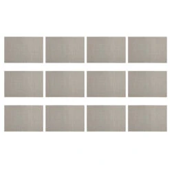 Maxwell & Williams Crosshatch Placemat - Taupe - Pack Of 12