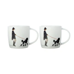 Maxwell & Williams Bff Mug - Fashion Poodle - Pack Of 2