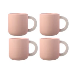 Maxwell & Williams Sherbet Mug - Apricot - 370 Ml - Pack Of 4