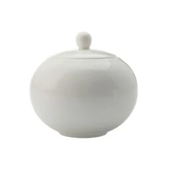 Maxwell & Williams Basic White Sugar Bowl, 4 Pack