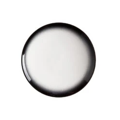 Maxwell & Williams Granite Coupe Plate - 8" - Black - 8 Pack