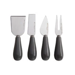 Maxwell & Williams Mezze Cheese Knife Set - Charcoal