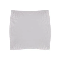 Maxwell & Williams Diamonds Square Platter - Medium - 15" X 15" - White