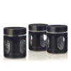 Maxwell & Williams Cosmopolitan Canister - Set Of 3 - Black - 2 Pack