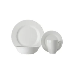Maxwell & Williams 16-Piece White Basics Soho Dinner Set