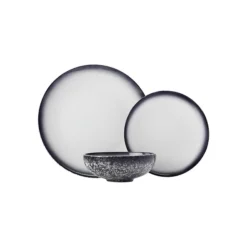 Maxwell & Williams Granite Porcelain 12-Piece Dinnerware Set