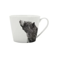 Maxwell & Williams Marini Ferlazzo Black Bear Bone China Mug