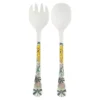 Maxwell & Williams Blck Pen Golden Summer Fork & Spoon 2-Piece Set