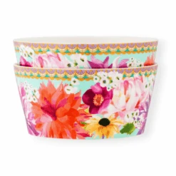 Maxwell & Williams Dahlia Daze Bowl 12cm Set Of 2 Sky HV0348