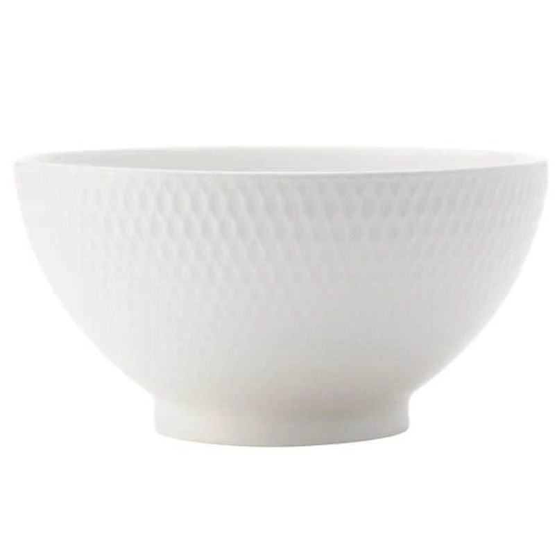 Maxwell & Williams White Basics Diamonds Rice Bowl 10cm 3 Maxwell & Williams White Basics Diamonds Rice Bowl 10cm