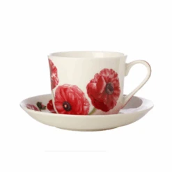 Maxwell & Williams Katherine Castle Floriade Breakfast Cup & Saucer 480ML Ranunculus JY0035