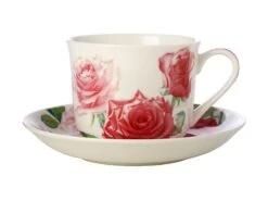 Maxwell & Williams Katherine Castle Floriade Breakfast Cup & Saucer 480ML Roses JY0032 -Maxwell & Williams Shop maxwell williams cup saucer maxwell williams katherine castle floriade breakfast cup saucer 480ml roses jy0032 29435400880217