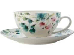 Maxwell & Williams Primavera Coupe Breakfast Cup & Saucer 400ML