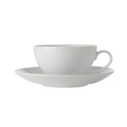 Maxwell & Williams White Basics Coupe Cup & Saucer 250ML -Maxwell & Williams Shop maxwell williams cup saucer maxwell williams white basics coupe cup saucer 250ml 29745418567769