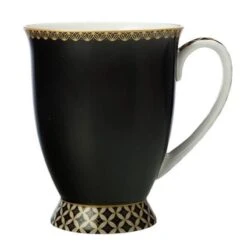 Maxwell & Williams Teas & C's Classic Footed Mug 300ML Black HV0270