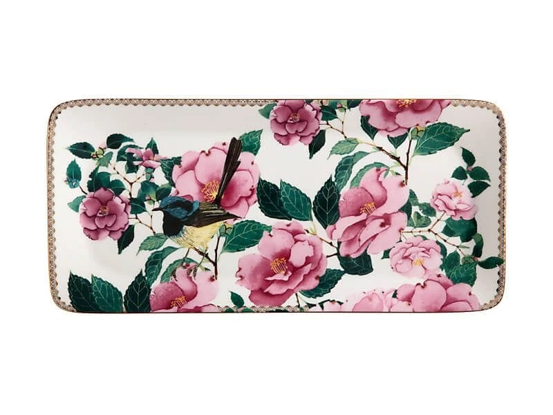 Maxwell & Williams Teas & C's Silk Road Rectangle Platter 33x15.5cm White 5 Maxwell & Williams Teas & C's Silk Road Rectangle Platter 33x15.5cm White - Image 3