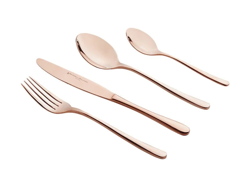 Maxwell & Williams Leveson Cutlery Set Copper 24pc MY0021 4 Maxwell & Williams Leveson Cutlery Set Copper 24pc MY0021 - Image 2