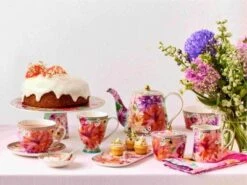 Maxwell & Williams Dahlia Daze Dish 10cm Sky 10cm HV0351 -Maxwell & Williams Shop maxwell williams dinner plate maxwell williams dahlia daze dish 10cm sky 10cm hv0351 31439901458521