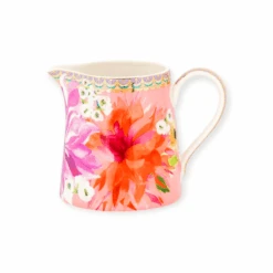 Maxwell & Williams Teas & C's Dahlia Daze Creamer 230ml Pink Gift Boxed HV0367