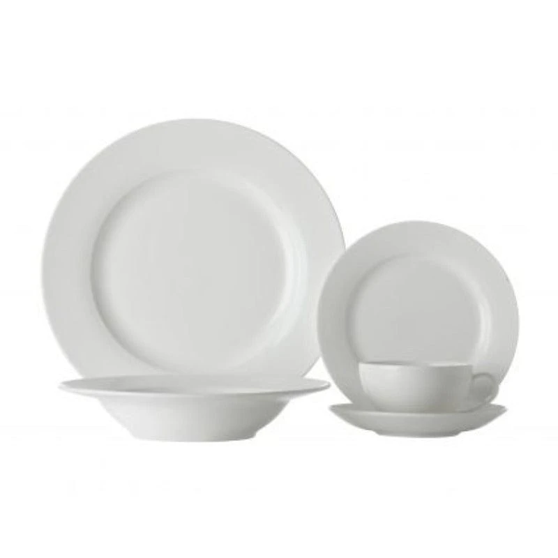 Maxwell & Williams White Basics Royale Rim Dinner Set Of 20 3 Maxwell & Williams White Basics Royale Rim Dinner Set Of 20