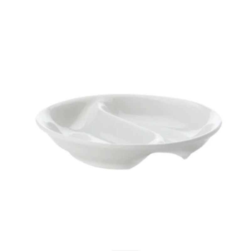 Maxwell & Williams White Basics Round Divid Sauce Dish 10cm AA0219 3 Maxwell & Williams White Basics Round Divid Sauce Dish 10cm AA0219