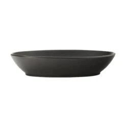 Maxwell & Williams Caviar Black Oval Bowl 20cm
