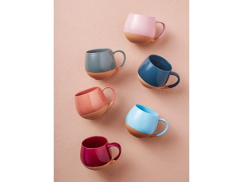 Maxwell & Williams Eclipse Snug Mug 450ML Teal 4 Maxwell & Williams Eclipse Snug Mug 450ML Teal - Image 2
