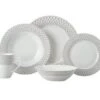 Maxwell & Williams "Jewel Rim" Dinner Set 20pc Black 1 Maxwell & Williams "Jewel Rim" Dinner Set 20pc Black -Maxwell & Williams Shop maxwell williams maxwell williams jewel rim dinner