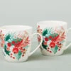 Maxwell & Williams Porcelain "Merry Berry", Set Of 2 1 Maxwell & Williams Porcelain "Merry Berry", Set Of 2 -Maxwell & Williams Shop maxwell williams maxwell williams porcelain merry