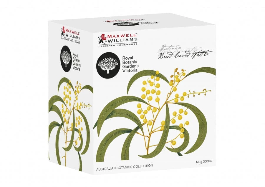 Maxwell & Williams Botanic Mug Wattle 300ML 4 Maxwell & Williams Botanic Mug Wattle 300ML - Image 2