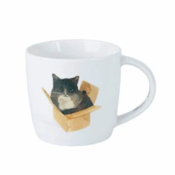 Maxwell & Williams Feline Friends Mug Cat In A Box 400ml DX1216