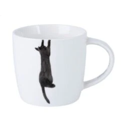 Maxwell & Williams Feline Friends Mug Just Hanging On 400ml DX1221