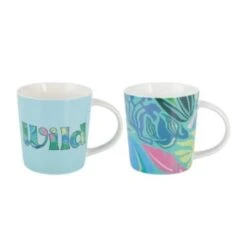 Maxwell & Williams Kasey Rainbow Be Fierce Mug Set Of 2 380ml DX1285