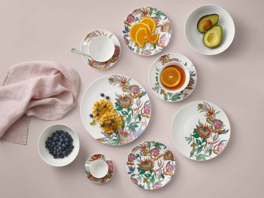 Maxwell & Williams Waratah Coupe Cup & Saucer 200ml II0083 4 Maxwell & Williams Waratah Coupe Cup & Saucer 200ml II0083 - Image 2