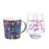 Maxwell & Williams Wild At Heart Mug & Glass Set Africa Navy 500ml DX1226 -Maxwell & Williams Shop maxwell williams mug maxwell williams wild at heart mug glass set africa navy 500ml dx1226 30322368512089