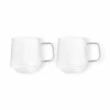 Maxwell & Williams Blend Sala Glass Mug 400ML Set Of 2 Gift Boxed LQ0076