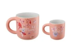 Maxwell & Williams Camilla Mug Set Of 2 Apricot 380ml & 120ml DI0526 -Maxwell & Williams Shop maxwell williams mugs maxwell williams camilla mug set of 2 apricot 380ml 120ml di0526 32527881044057