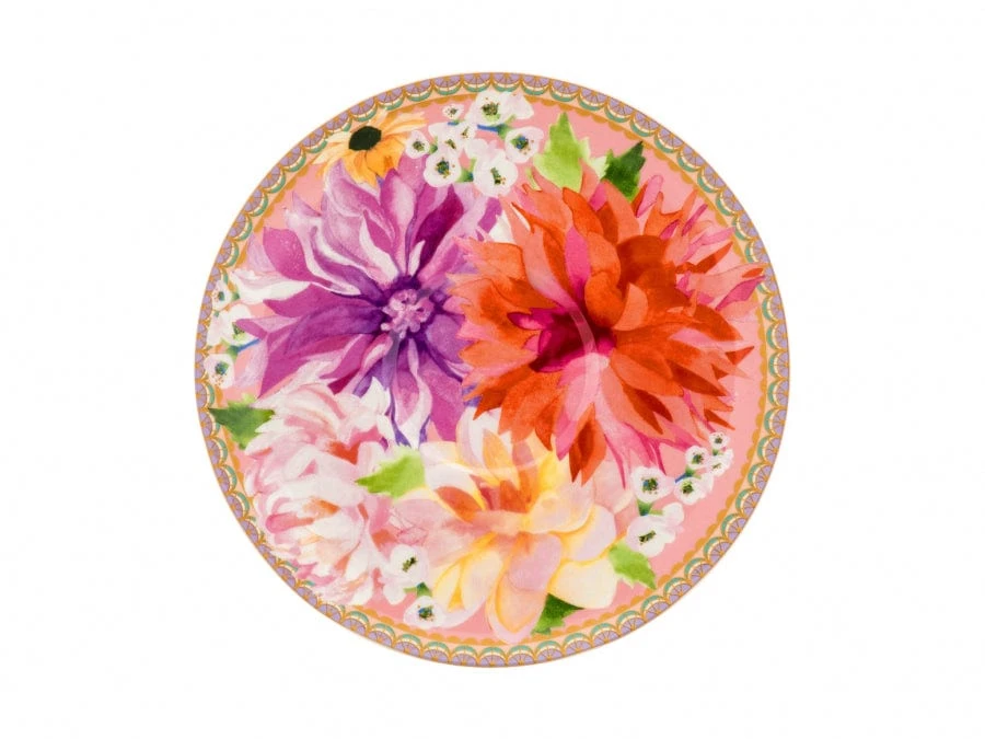 Maxwell & Williams Dahlia Daze Breakfast Cup & Saucer 400ML Pink 400ml HV0356 6 Maxwell & Williams Dahlia Daze Breakfast Cup & Saucer 400ML Pink 400ml HV0356 - Image 4