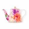 Maxwell & Williams Dahlia Daze Teapot With Infuser 500ml Pink HV0352 -Maxwell & Williams Shop maxwell williams mugs maxwell williams dahlia daze teapot with infuser 500ml pink 500ml hv0352 31439908536409