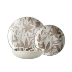 Maxwell & Williams Shop 20 Maxwell & Williams Marc Martin Dusk Dinner Set Taupe 12 Piece AW0596