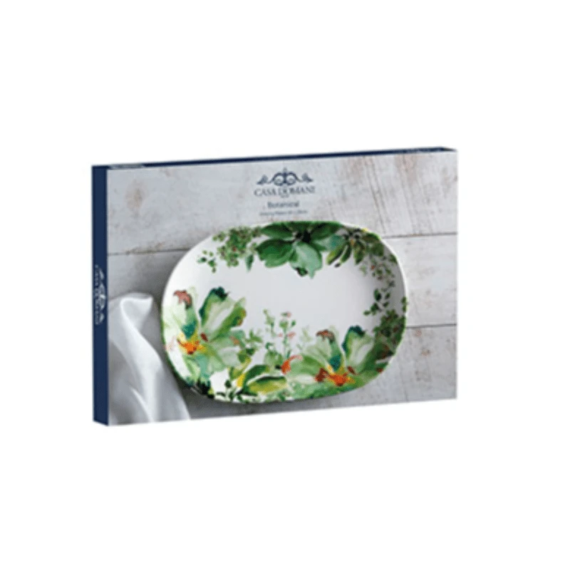 Maxwell & Williams Botanical Oval Platter 40x28cm DR0225 3 Maxwell & Williams Botanical Oval Platter 40x28cm DR0225