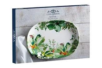 Maxwell & Williams Botanical Oval Platter 40x28cm DR0225 4 Maxwell & Williams Botanical Oval Platter 40x28cm DR0225 - Image 2