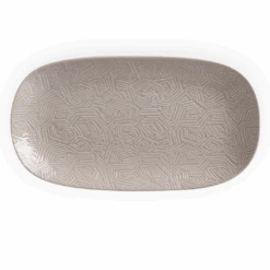Maxwell & Williams Dune Oblong Platter Taupe 33x18cm DR0416