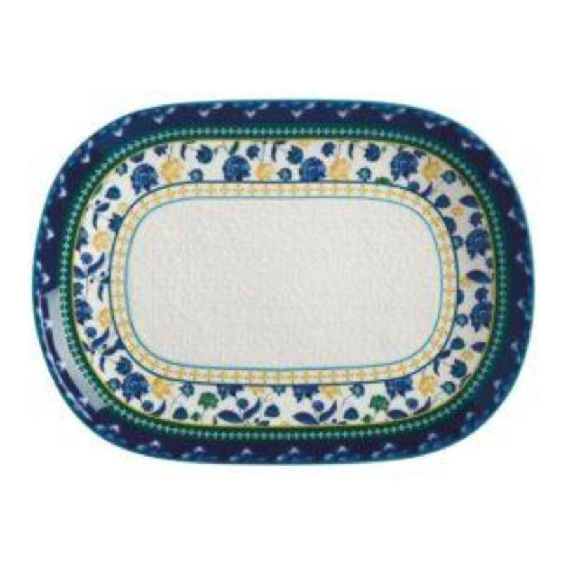 Maxwell & Williams Rhapsody Oblong Platter 45x33cm Blue 3 Maxwell & Williams Rhapsody Oblong Platter 45x33cm Blue