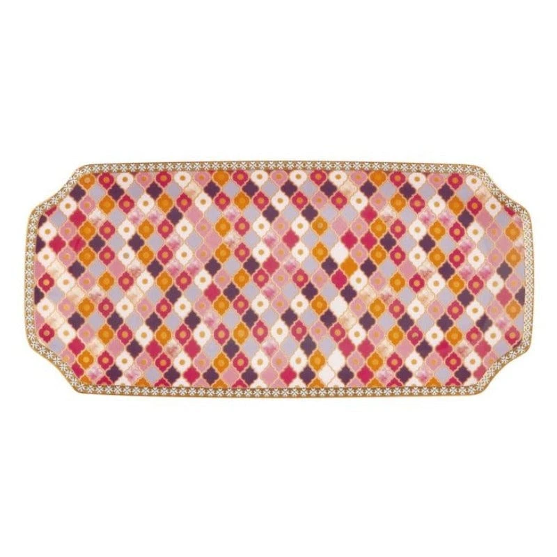 Maxwell & Williams Maxwell Williams T&C’s Kasbah Rectangular Platter 25X11 5cm Rose 3 Maxwell & Williams Maxwell Williams T&C’s Kasbah Rectangular Platter 25X11 5cm Rose