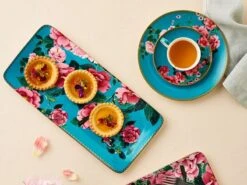 Maxwell & Williams Maxwell Williams Teas & C's Silk Road Rectangle Platter 33x15.5cm Aqua -Maxwell & Williams Shop maxwell williams platter maxwell williams teas c s silk road rectangle platter 33x15 5cm aqua 28482112782425
